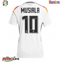 Camiseta Alemania Jamal Musiala #10 Primera Equipación Eurocopa 2024 manga corta